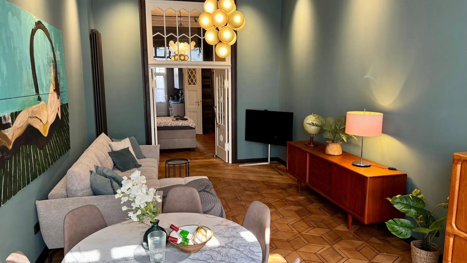 Design-Apartment Benedict Luxus, Stil & Workspace Berlin